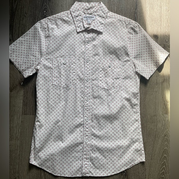 Express short sleeve button down - Picture 1 of 4